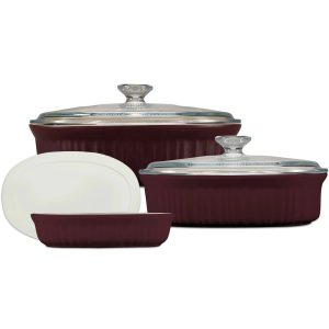 Corelle Dinnerware- Lightweight French White® 1.5-quart Oval Casserole Dish