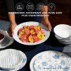 Corelle Dinnerware- Lightweight Botanical Stripes 12-piece Dinnerware Set, Service for 4