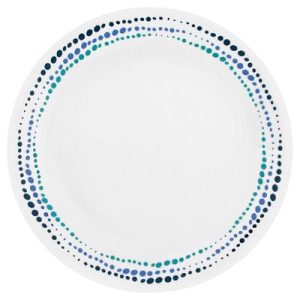 Corelle Dinnerware- Lightweight Nautical Stripes 18-piece Dinnerware Set, Service for 6