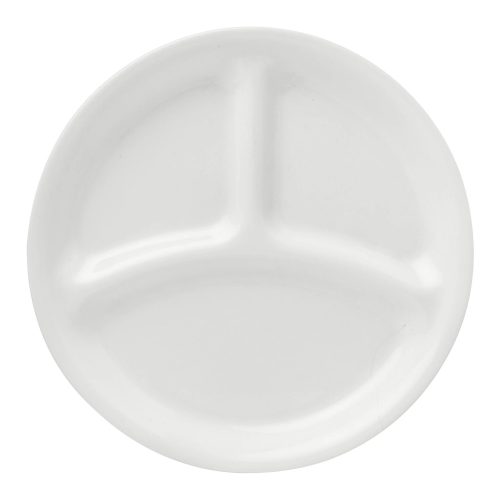 Corelle Dinnerware- Lightweight Winter Frost White 8.5 Divided Salad Plate Corelle Dinnerware- Lightweight Winter Frost White 12.25 Serving Platter