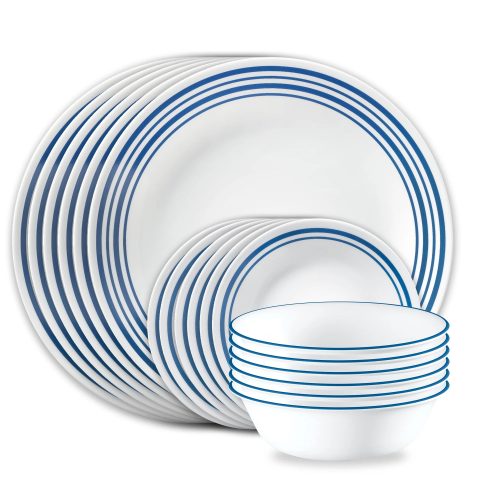 Corelle Dinnerware- Lightweight Laila 18-piece Dinnerware Set, Service for 6
