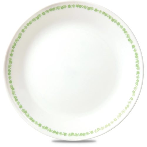 Corelle Dinnerware- Lightweight Spring Blossom Green 8.5 Salad Plate