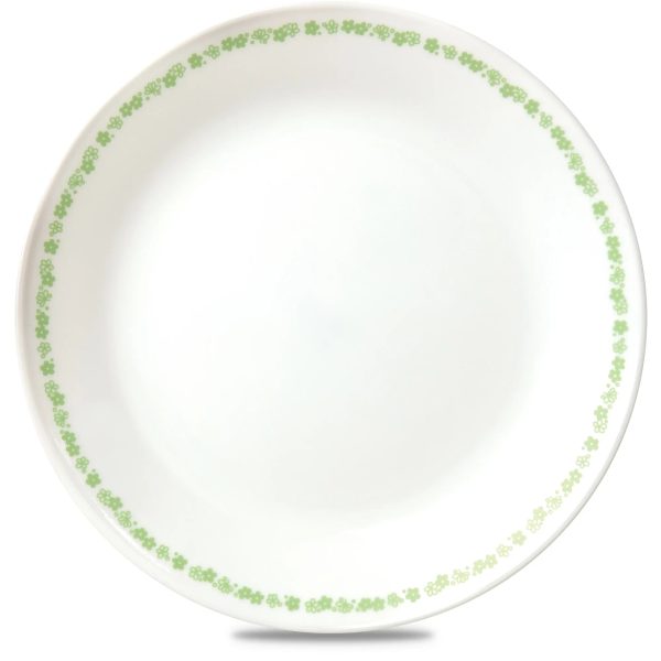 Corelle Dinnerware- Lightweight Spring Blossom Green 8.5 Salad Plate Corelle Dinnerware- Lightweight Spring Blossom Green 8.5 Salad Plate