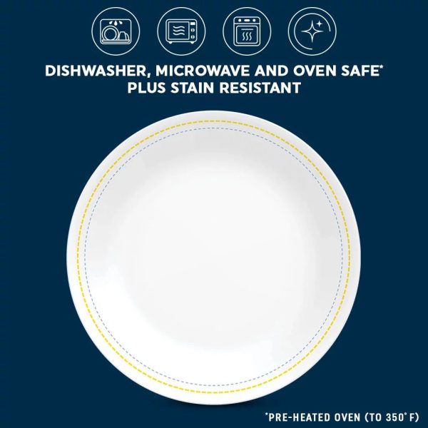 Corelle Dinnerware- Lightweight Amelia 8.5 Salad Plate