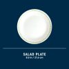 Corelle Dinnerware- Lightweight Spring Blossom Green 8.5 Salad Plate Corelle Dinnerware- Lightweight Spring Blossom Green 8.5 Salad Plate
