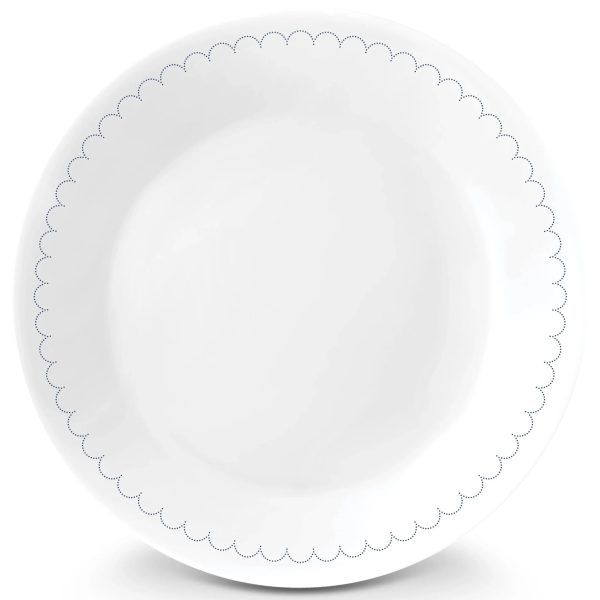Corelle Dinnerware- Lightweight Caspian Lace 6.75 Appetizer Plate