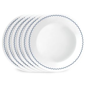 Corelle Dinnerware- Lightweight Caspian Lace 8.5 Salad Plate