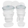 Corelle Dinnerware- Lightweight French White® 20-piece Bakeware Set