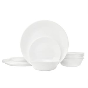 Corelle Dinnerware- Lightweight Wildflower Scatter 8.5 Salad Plate- 4 Pack