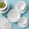 Corelle Dinnerware- Lightweight Winter Frost White 78-piece Dinnerware Set, Service for 12