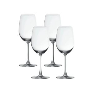Corelle Dinnerware- Lightweight Tokyo Temptation Champagne Glasses (4-Pieces), 5-ounce, Dishwasher Safe, Lead-free Crystalline
