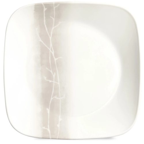 Corelle Dinnerware- Lightweight Square Wandering Grove 9 Salad Plate