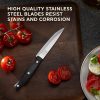 Corelle Dinnerware- Lightweight Ellsworth 4-piece Steak Knife Set