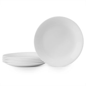 Corelle Dinnerware- Lightweight Winter Frost White 8.5 Salad Plate