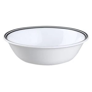 Corelle Dinnerware- Lightweight City Block 18-piece Mugless Dinnerware Set, Service for 6