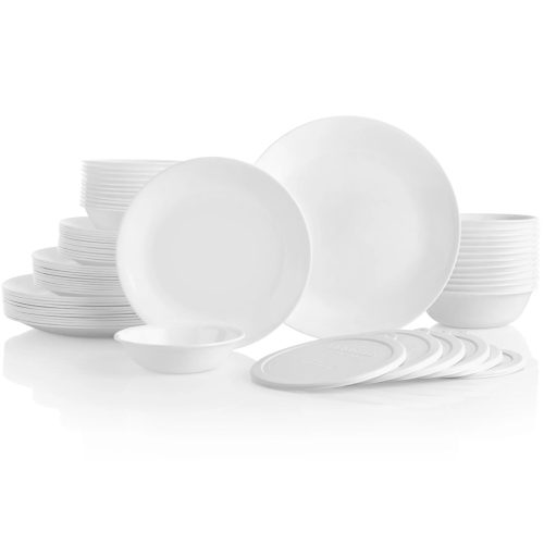 Corelle Dinnerware- Lightweight Classic Splendor 78-piece Dinnerware Set, Service for 12