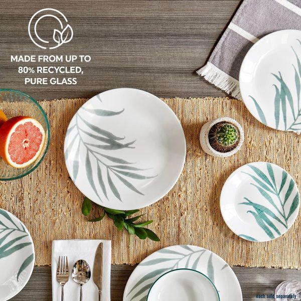 Corelle Dinnerware- Lightweight Solar Print 10.25 Dinner Plate, EXCLUSIVE