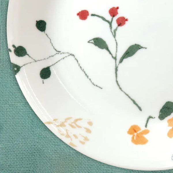 Corelle Dinnerware- Lightweight Wildflower Scatter 8.5 Salad Plate