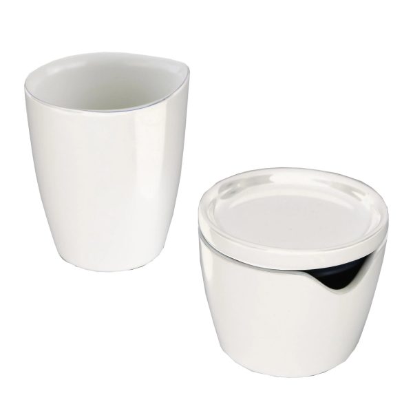 Corelle Dinnerware- Lightweight Powder Cream and Sugar Set